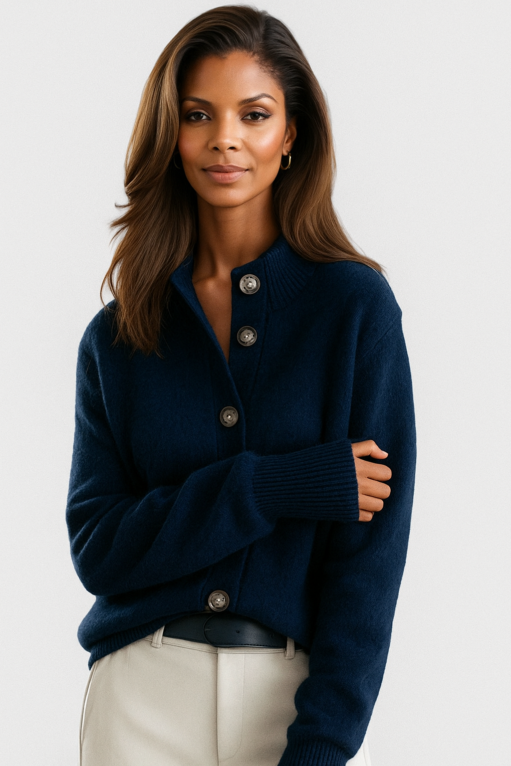 Saveria | Cardigan con bottoni