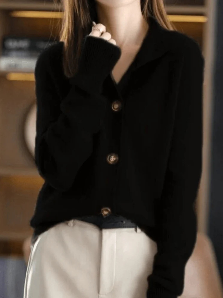 Saveria | Cardigan con bottoni