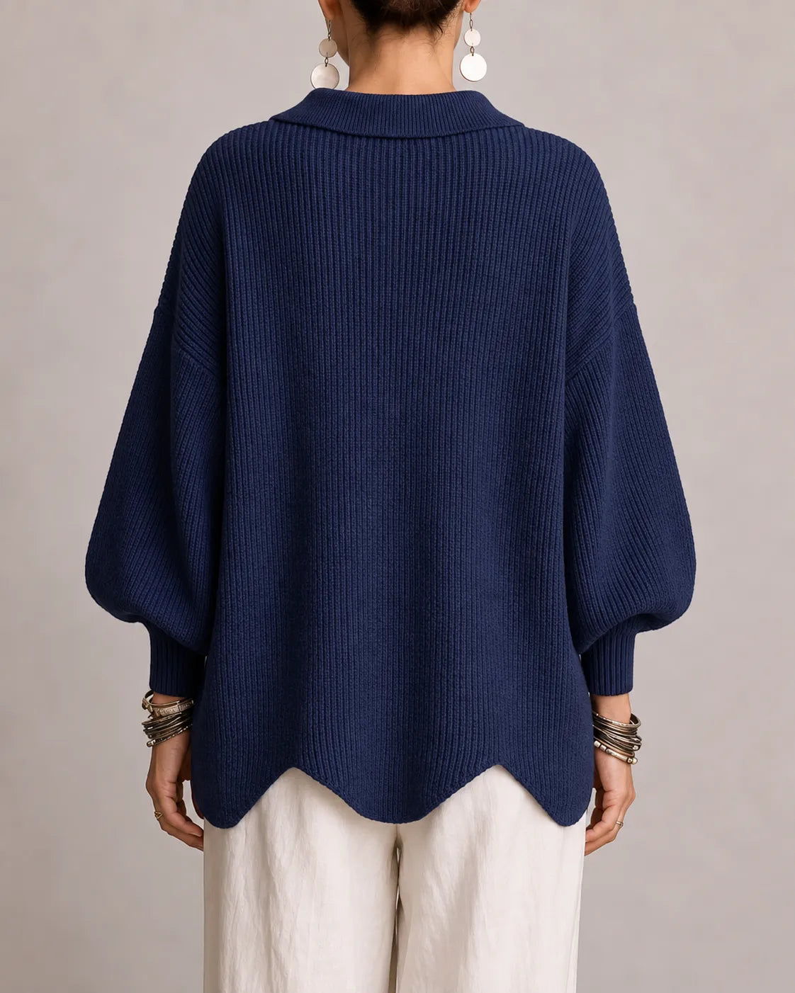 Eliana | Cardigan oversize con bottoni