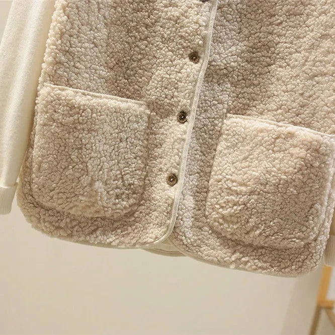 Fernanda | Gilet Smanicato in Teddy