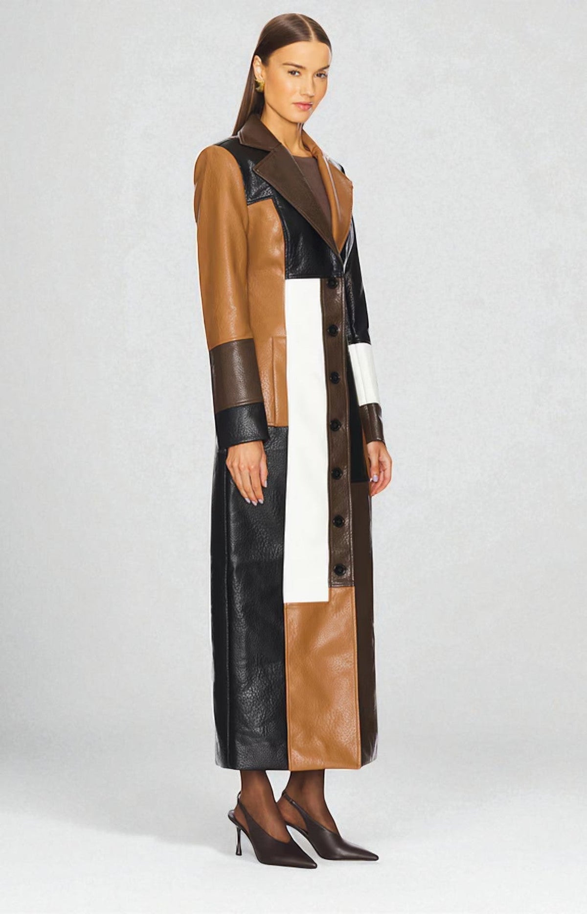 Mosaico | Cappotto Patchwork Elegante