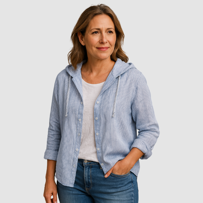 Emilia | Blusa con cappuccio