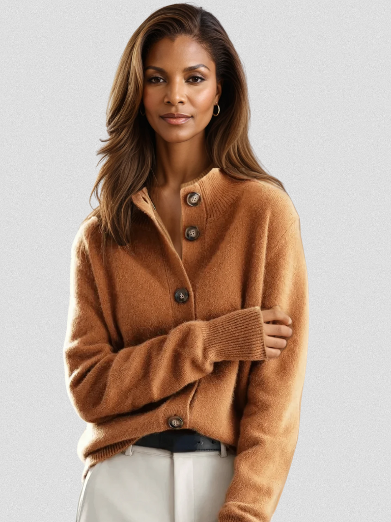 Saveria | Cardigan con bottoni