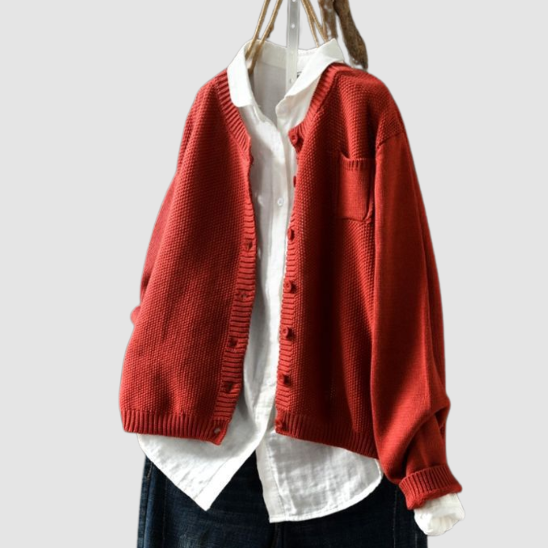 Costanza | Cardigan in Maglia Morbido e Raffinato