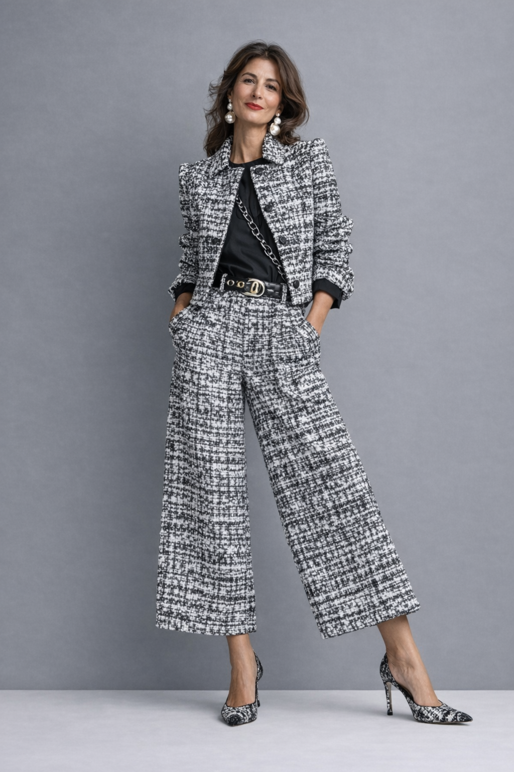 Milena | Completo Donna in Tweed